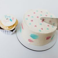 bentô e cupcake revelação